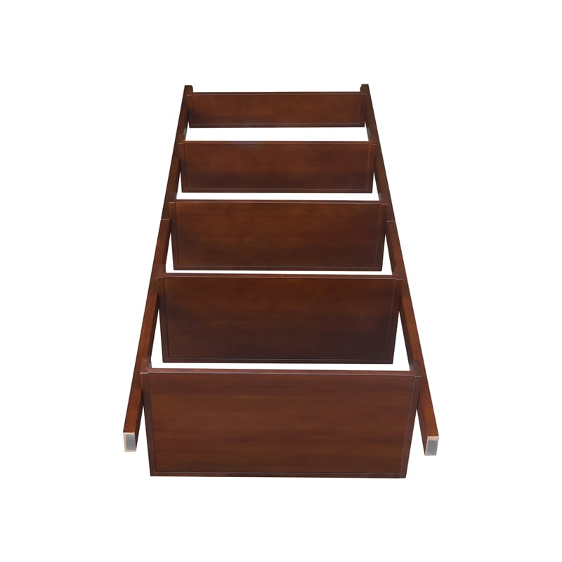 International Concepts 5-Tier Shelf Unit in Espresso