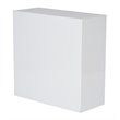 2 Shelf White Metal Bookcase by OSP Home Furnishings
