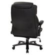 Big and Tall Deluxe High Back In Black Bonded Leather Executive Chair