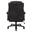 Big and Tall Deluxe High Back In Black Bonded Leather Executive Chair