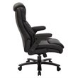 Big and Tall Deluxe High Back In Black Bonded Leather Executive Chair