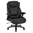 Big and Tall Deluxe High Back In Black Bonded Leather Executive Chair