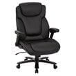 Big and Tall Deluxe High Back In Black Bonded Leather Executive Chair
