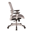 Office Star Executive Gray Mesh Back Office Chair
