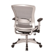 Office Star Executive Gray Mesh Back Office Chair