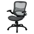 Mesh Seat and Back Manager  Chair in Gray Mesh Fabric