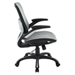 Mesh Seat and Back Manager  Chair in Gray Mesh Fabric