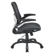 Mesh Black Fabric Seat and Back Managers Chair by Office Star