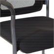 Pro-Line II Titanium Black Visitors Guest Chair in Black Fabric