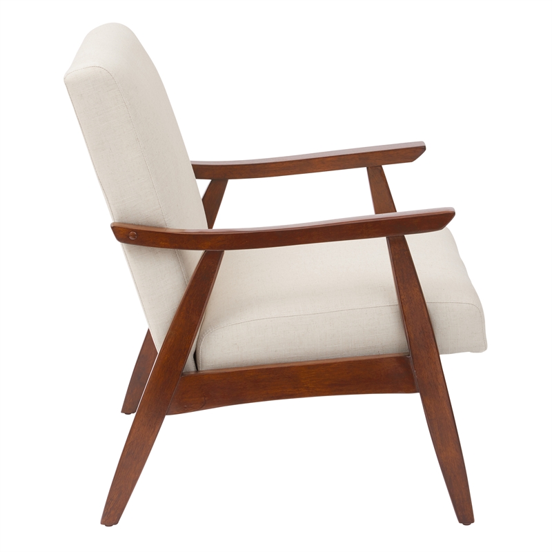 davis linen fabric armchair