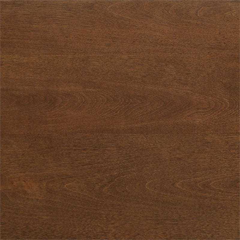 Copenhagen Wood and Wood Veneer Accent Table in Walnut Brown