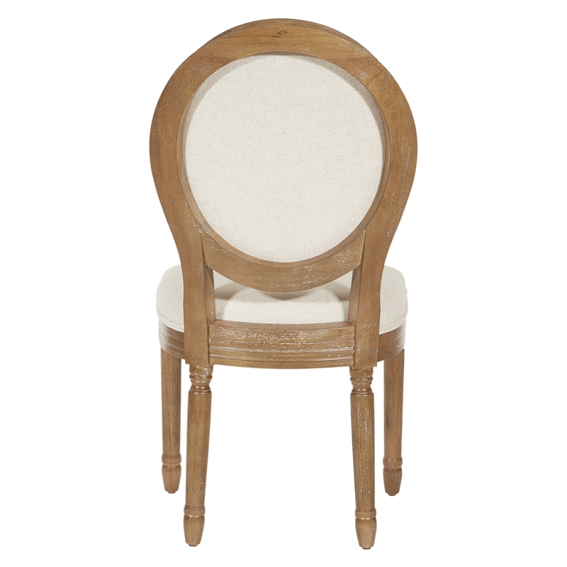 Lillian oval 2025 back chair