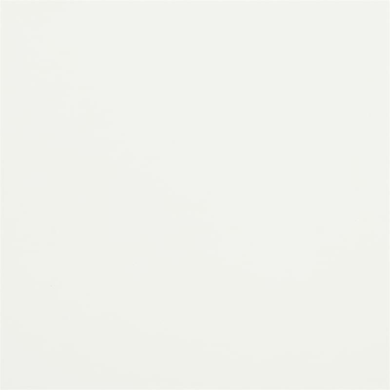60 inch Writing Desk with White Laminate Top and White Finish Metal Legs