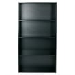 Prado 60 inch 4 Black Shelf Bookcase in Engineered Wood
