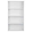 Prado 60 inches 4 Shelf Bookcase in White Engineered Wood
