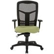 ProGrid  High Back Managers Chair with Green Seat