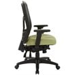 ProGrid  High Back Managers Chair with Green Seat