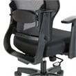 Space Seating 24/7 Intense Use Office Chair Breathable Air Grid in Black Fabric