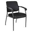 Visitor's Chair Black Frame with Padded Arms