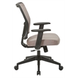 Deluxe  2 to 1 Mechanical Chair in Salmon Pink Fabric with Adjustable Arms