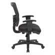 ProGrid Mesh Back Task Chair with Padded Black FreeFlex Fabric Seat
