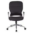 Black Bonded Leather Seat and Back Managers Chair