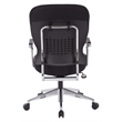Black Bonded Leather Seat and Back Managers Chair