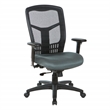 ProGrid High Back Manager's Chair in Fun Colors Gray Fabric