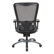 ProGrid High Back Mesh Fabric Chair in Dillon Blue