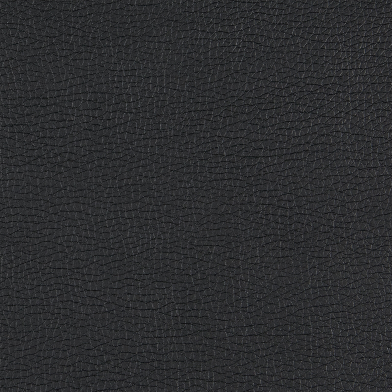 Pacific Armchair In Dillon Black Vinyl by Office Star