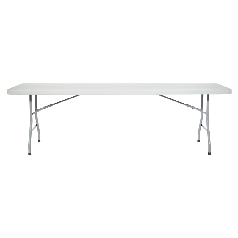 8 foot Light Gray Resin Multi Purpose Table