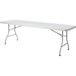 8 foot Light Gray Resin Multi Purpose Table