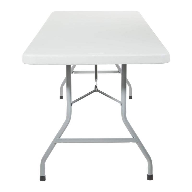 8 foot Light Gray Resin Multi Purpose Table