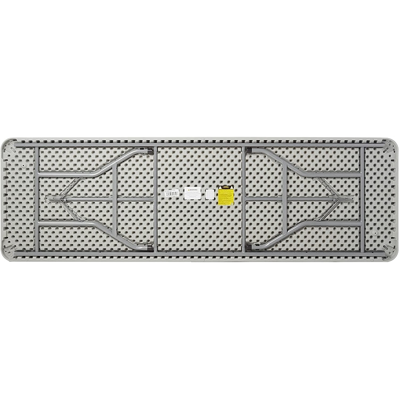 8 foot Light Gray Resin Multi Purpose Table