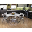 60 inch Round Resin Light Gray Multi Purpose Table