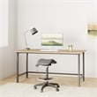 Adjustable Backless Black Vinyl  Saddle Seat Stool with Adjustable Foot Ring