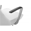High Back Office Chair in Dillon Snow White in   Fabric