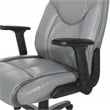 Executive High Back Charcoal Gray Bonded Leather Office Chair