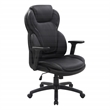 Executive High Back Black Bonded Leather Office Chair