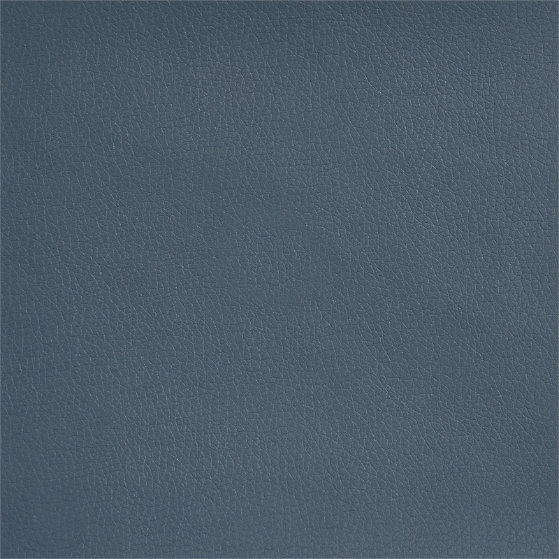 Back Manager's Chair in Dillon Blue Seat in Faux Leather