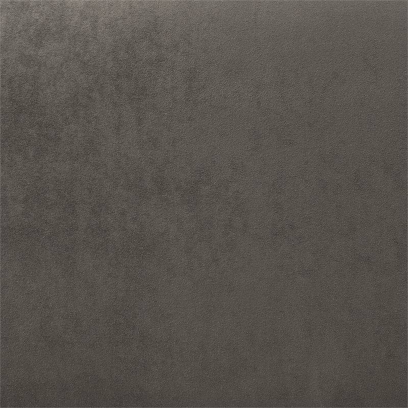 Lounge Loveseat in Charcoal Fabric with Chrome Legs