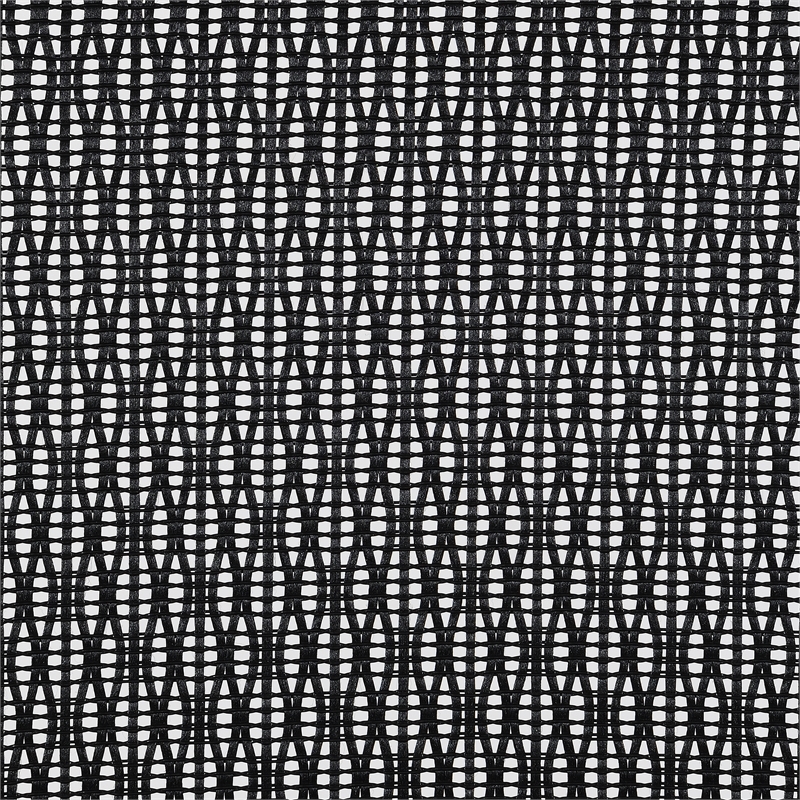 Black Mesh Back with Black Fabric Seat and Adjustable Arms on Black Nylon Base