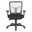 White Air Mist Mesh Fabric Back Office Chair
