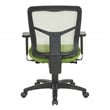 Green Air Mist Mesh Back Chair with Green Fabric Seat
