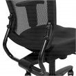 Soft Frame Task Chair in Black Coal Freeflex Fabric Seat