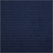 Delta Armchair in Navy Fabric with Black Metal Legs