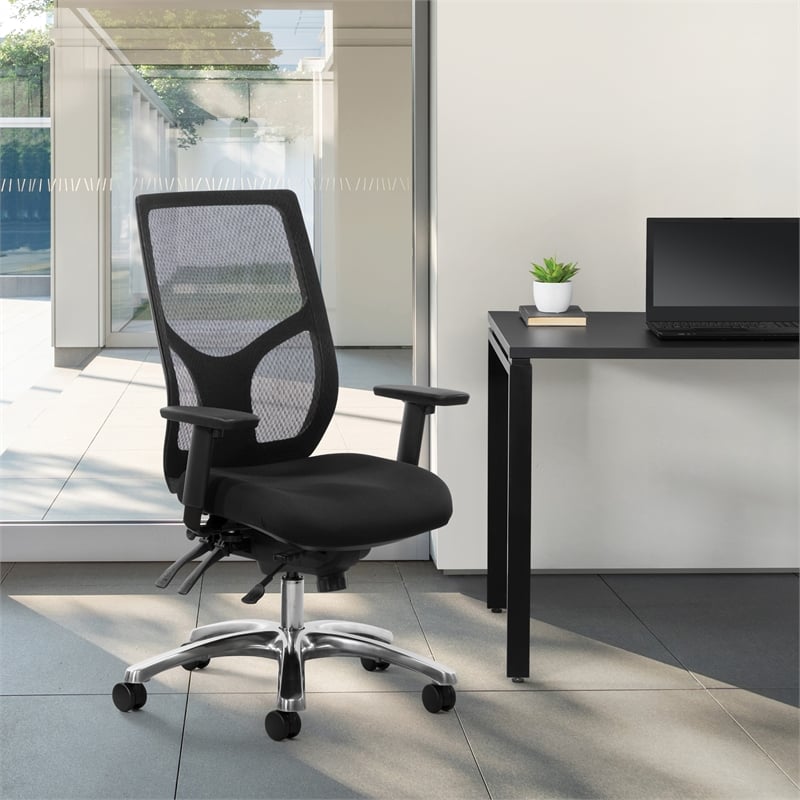 ProGrid Mesh High-Back Chair in FreeFlex Coal Black Fabric