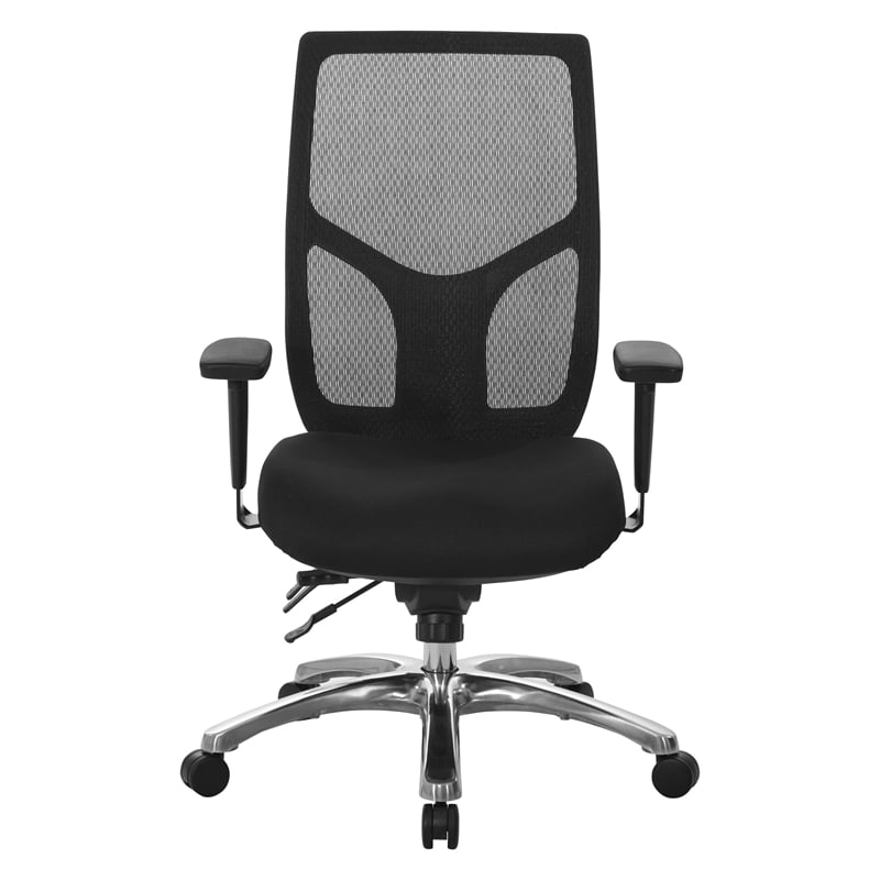 ProGrid Mesh High-Back Chair in FreeFlex Coal Black Fabric