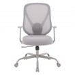 Grey Mesh Back with Grey Fabric Seat Managers Chair