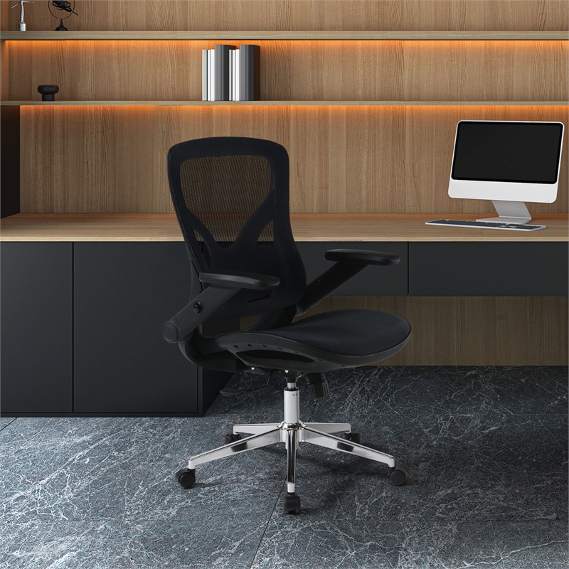 Black Matrix Seat and Back Manager s Chair  in Black